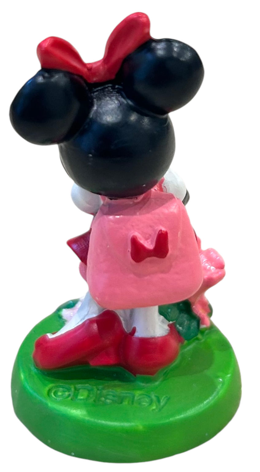 Bomboniera Statuina Minnie Mouse DISNEY Flowers in Resina Smaltata 5,6 CM - 69583m