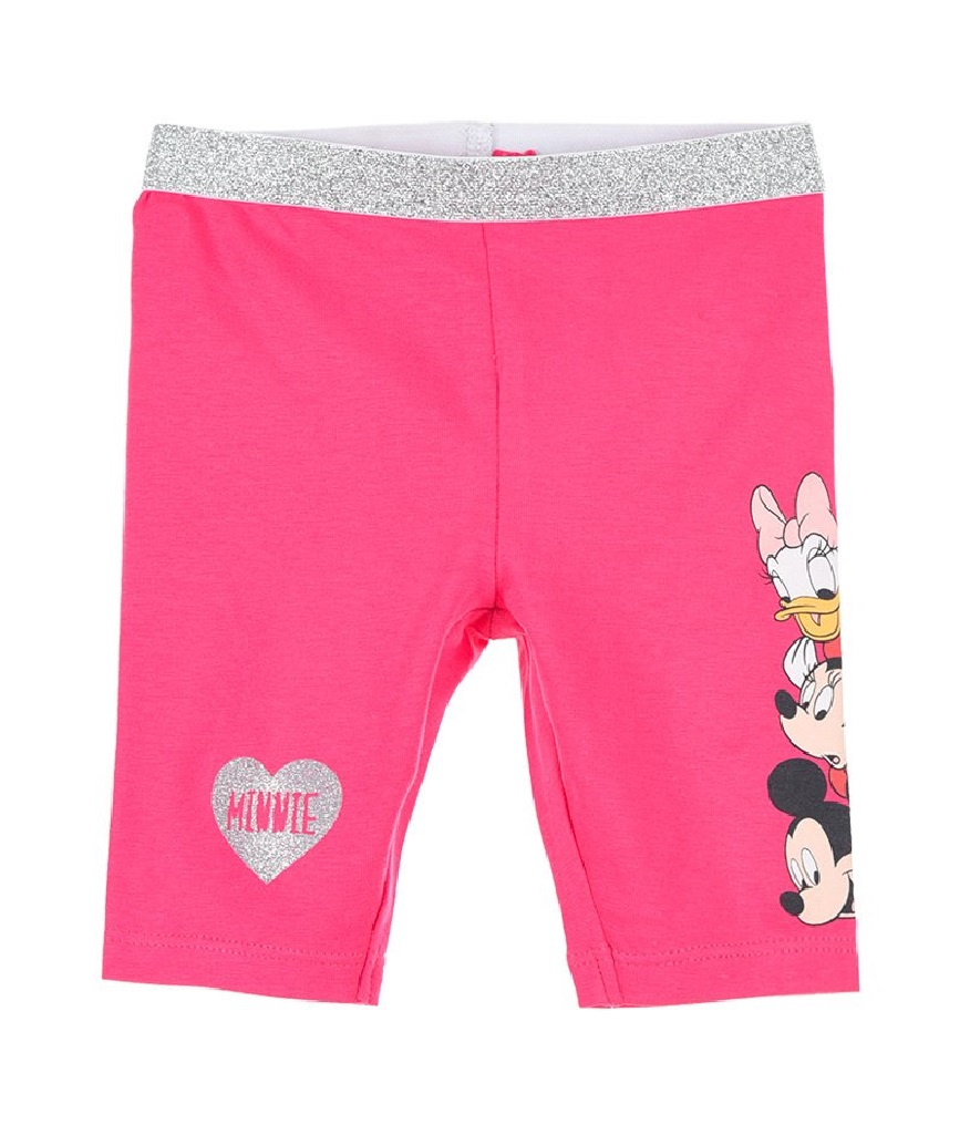 Leggings Minnie Mouse DISNEY Pantalone Neonata Bambina Sun City 6/24 Mesi - Ue0068fuxia