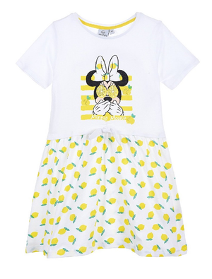 Scamiciata Minnie Mouse DISNEY Bambina Sun City 3/8 Anni - Ue1019bianco