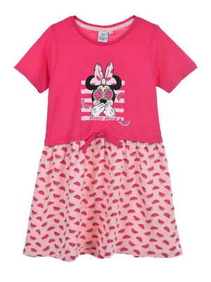 Scamiciata Minnie Mouse DISNEY Bambina Sun City 3/8 Anni - Ue1019fuxia