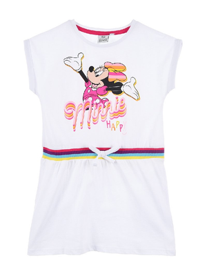 Scamiciata Minnie Mouse DISNEY Bambina Sun City 3/8 Anni - Ue1030bianco