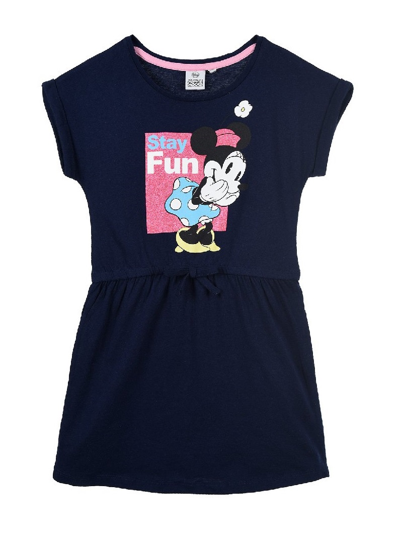 Scamiciata Minnie Mouse DISNEY Bambina Sun City 3/8 Anni - Ue1047blu