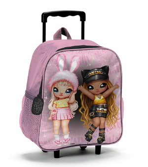 Zaino Asilo Trolley Na Na Na Surprise 2 Ruote Manico Allungabile Cm.30 - B02216mc