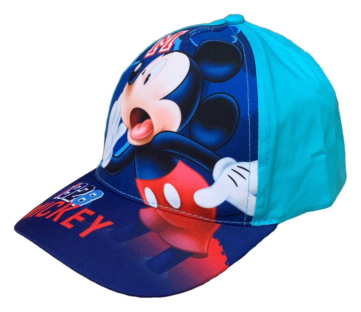 Cappello Mickey Mouse DISNEY Topolino con Visiera Estivo Maschietto Tg 52/54 - Mic2122-1670/c