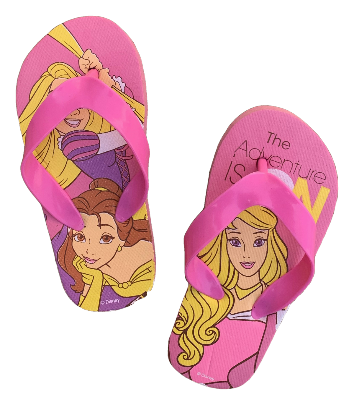 Infradito Principesse DISNEY Belle Aurora Rapunzel Ciabatte Mare Spiaggia- Wd13690/r