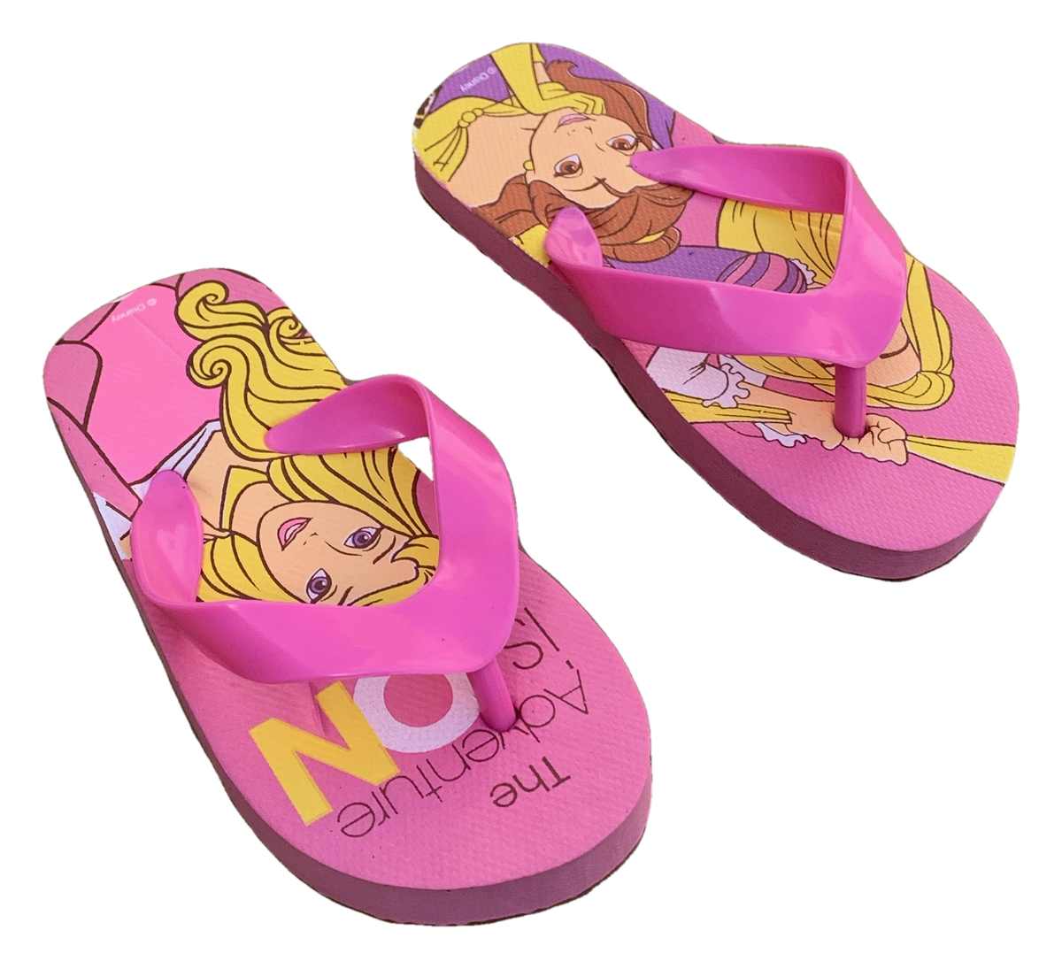Infradito Principesse DISNEY Belle Aurora Rapunzel Ciabatte Mare Spiaggia- Wd13690/r