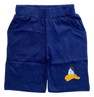 Completo Estivo Looney Tunes Bugs Bunny Duffy Duck Short + Caotta Bambino 3/8 Anni - Loo21-0595