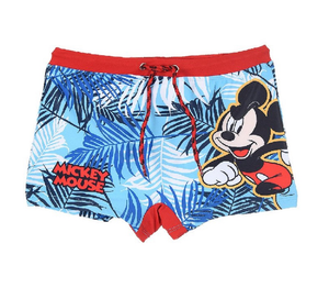 Costume Mare Mickey Mouse DISNEY Topolino Parigamba Pantaloncino Bambino - Ue1928rosso