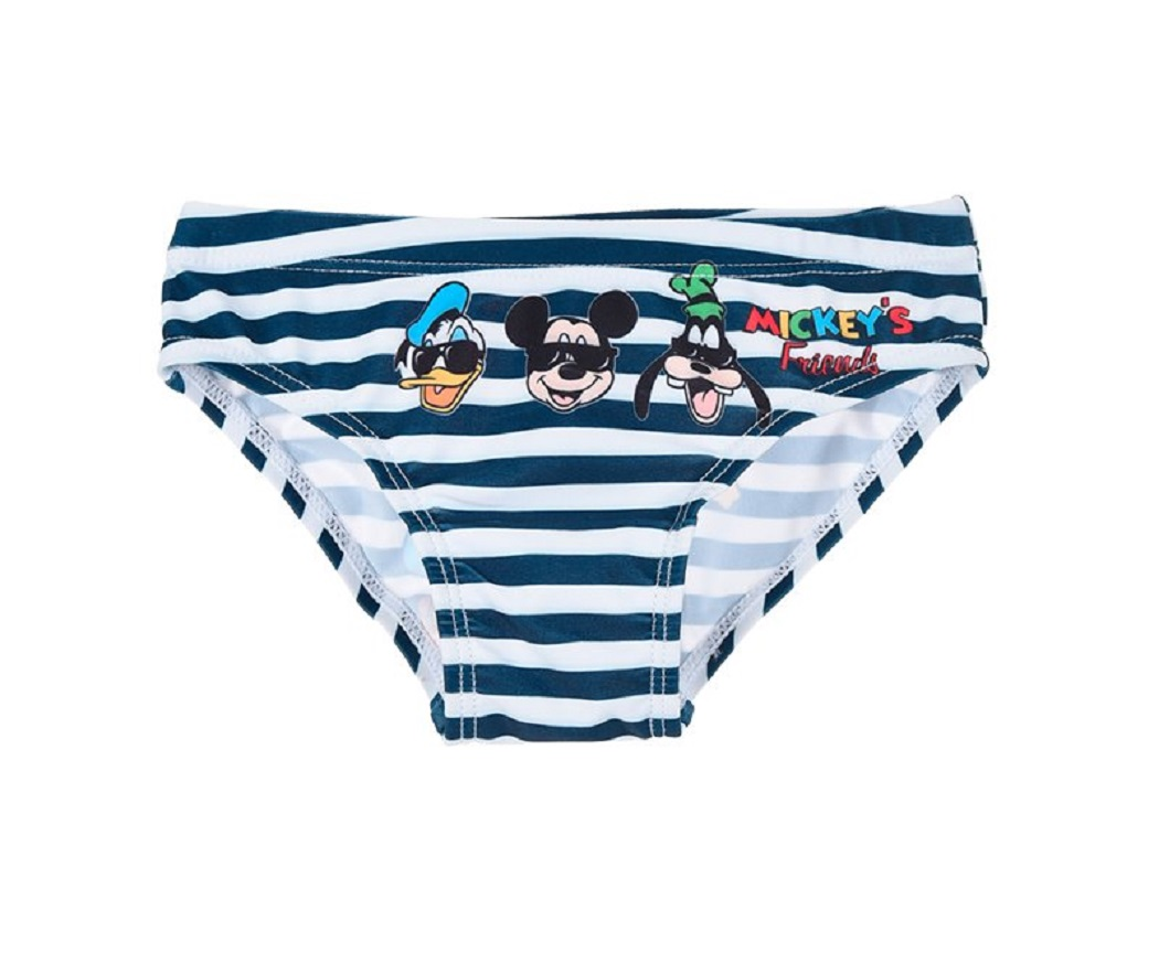 Costume Mare Mickey Mouse DISNEY Topolino Paperino Slip Mutandina Neonato Bambino - Ue0100blu
