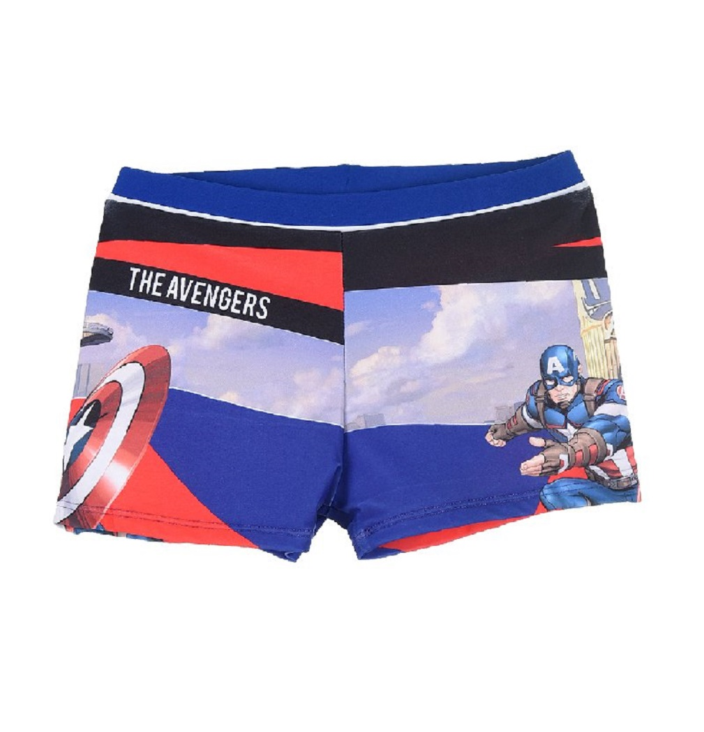Costume Mare Capitan America MARVEL Avengers Parigamba Pantaloncino Bambino - Ue1894blu