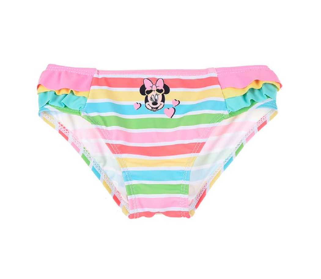 Costume Mare Minnie Mouse DISNEY Slip Mutandina Neonata Bambina - Ue0086rosa