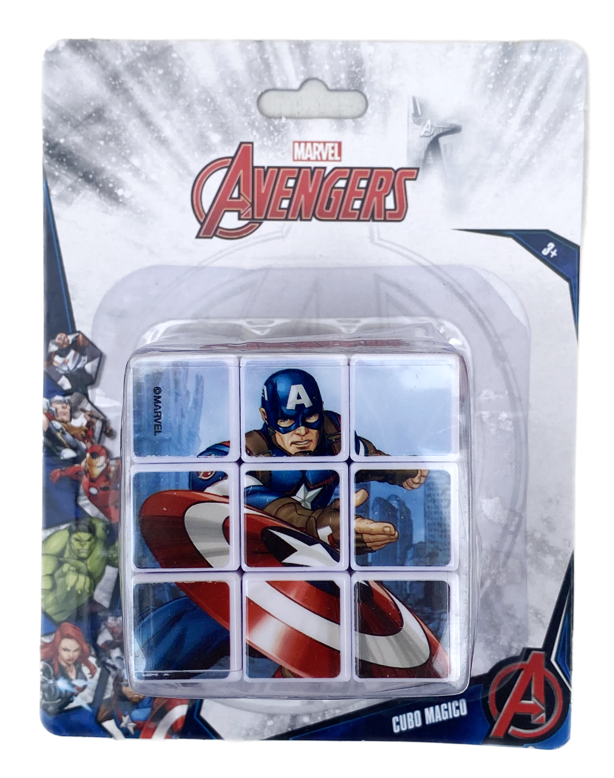 Cubo Magico Avengers MARVEL Cubo di Rubik Puzzle 6x6x6cm - Av0701