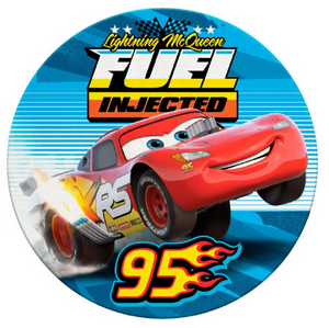 Telo Mare Rotondo Cars DISNEY Pixar Saetta Mcqueen Asciugamano in Microcotone Cm. 150 - Wd21001