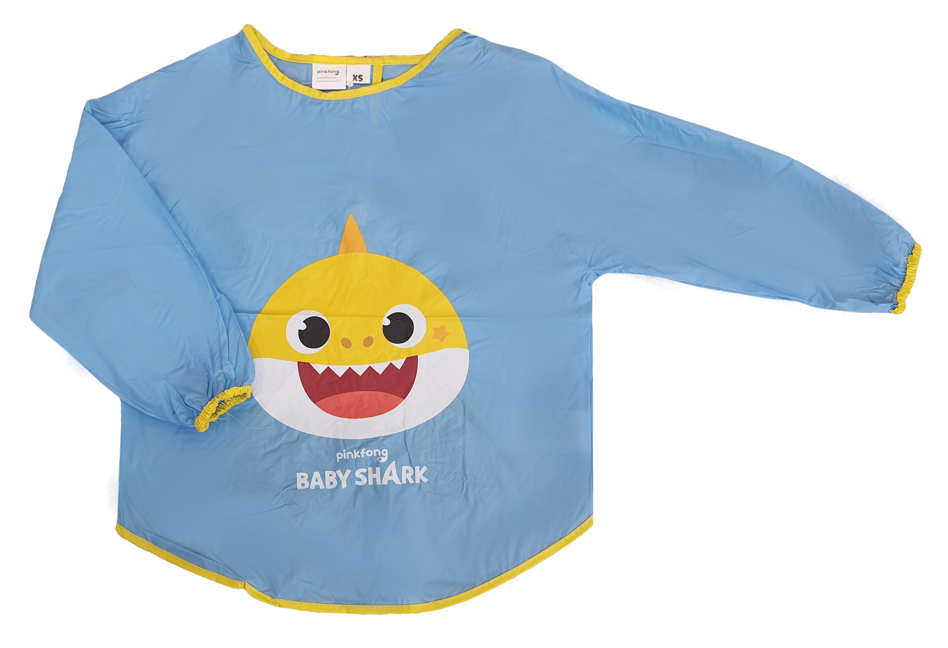 Grembiule Pittura Baby Shark Impermeabile Scuola Pranzo Disegnare - N02596mc