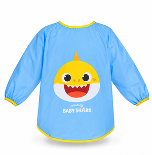 Grembiule Pittura Baby Shark Impermeabile Scuola Pranzo Disegnare - N02596mc