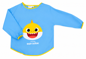 Grembiule Pittura Baby Shark Impermeabile Scuola Pranzo Disegnare - N02596mc