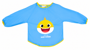 Grembiule Pittura Baby Shark Impermeabile Scuola Pranzo Disegnare - N02596mc