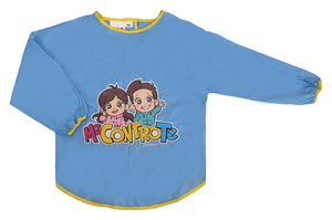 Grembiule Pittura Me Contro Te Luì Sofì Impermeabile Scuola Pranzo Disegnare - J02595mc