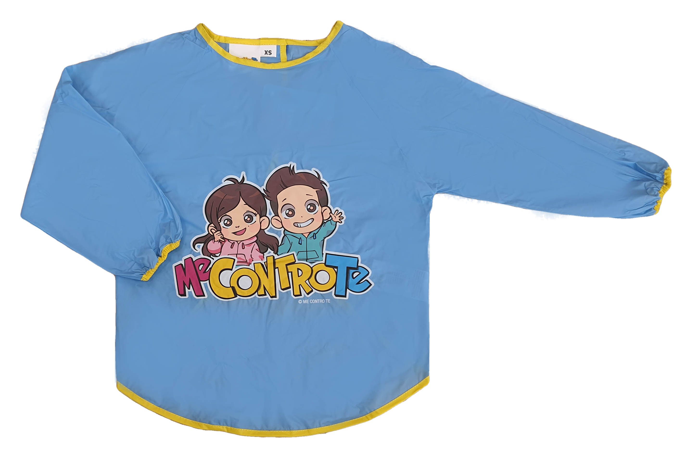 Grembiule Pittura Me Contro Te Luì Sofì Impermeabile Scuola Pranzo Disegnare - J02595mc