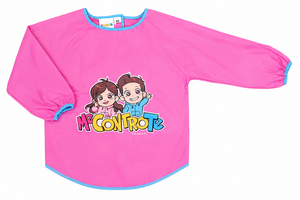 Grembiule Pittura Me Contro Te Luì Sofì Impermeabile Scuola Pranzo Disegnare - J02594mc