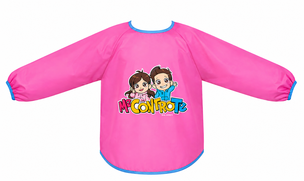 Grembiule Pittura Me Contro Te Luì Sofì Impermeabile Scuola Pranzo Disegnare - J02594mc