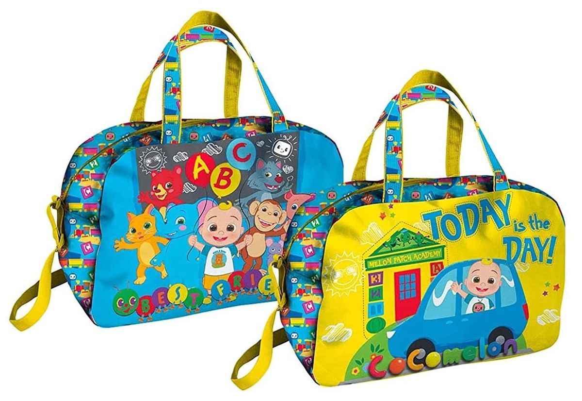 Borsa Palestra Cocomelon Jj Borsone da Viaggio Bambino Palestra Cm. 40x26x21 - O03134mc
