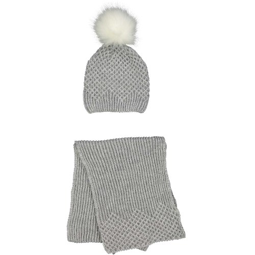 Cappello Invernale Pon Pon  Bambina con Sciarpa Mauli - 39058.00.93z