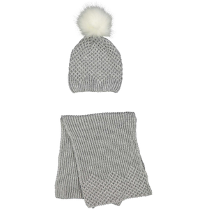 Cappello Invernale Pon Pon  Bambina con Sciarpa Mauli - 39058.00.93z