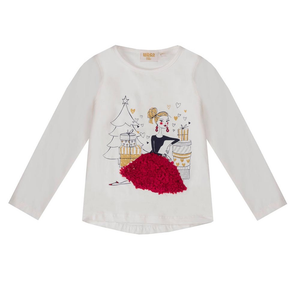 T-Shirt M.l. Bambina Ragazza Ubs2 95% Co 5%el - H219504