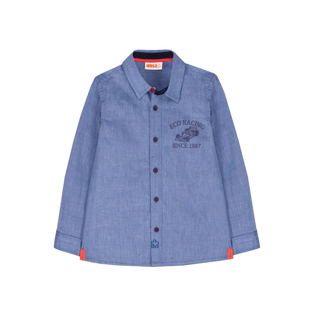 Camicia M.l. Bambino Ragazzo Ubs2 100% Co - H210526