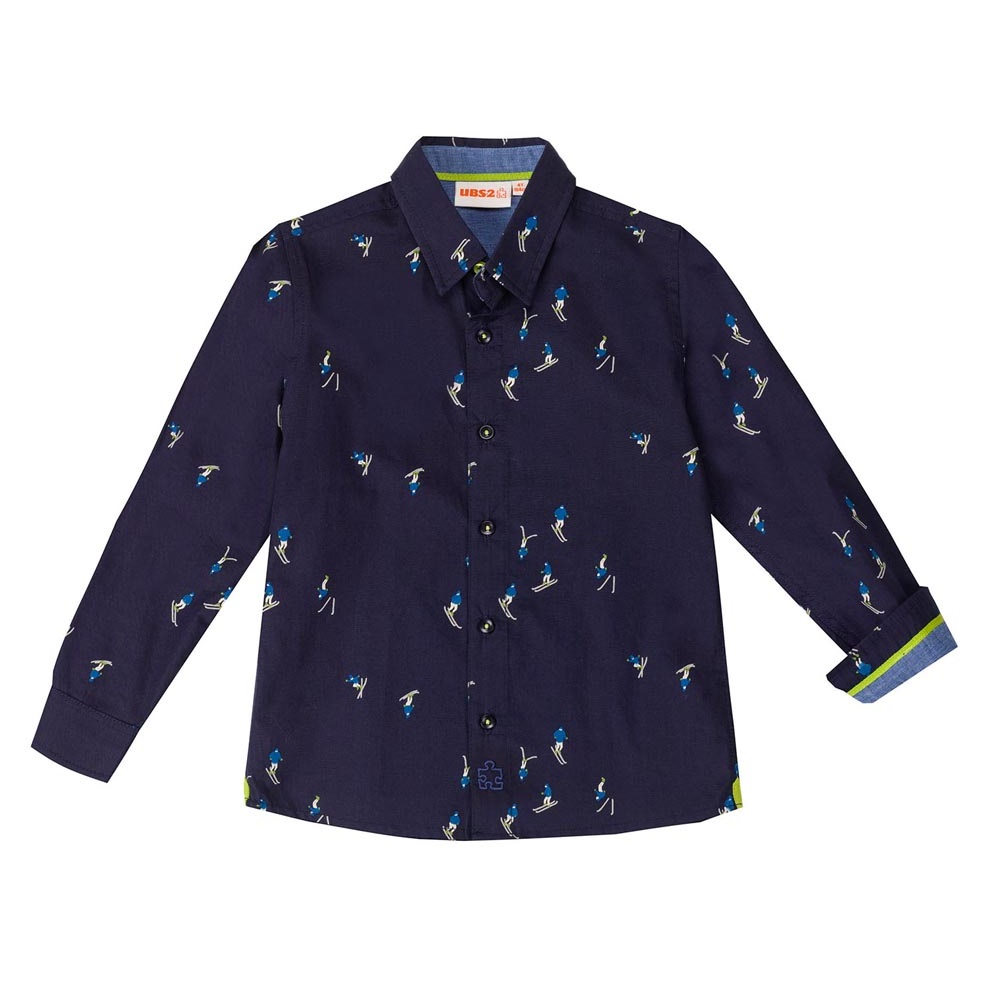 Camicia M.l. Bambino Ragazzo Ubs2 100% Co - H210527