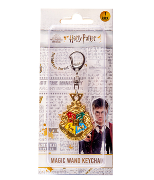 Portachiavi Stemma Hogwarts Harry Potter in Metallo in Confezione - 47304/3