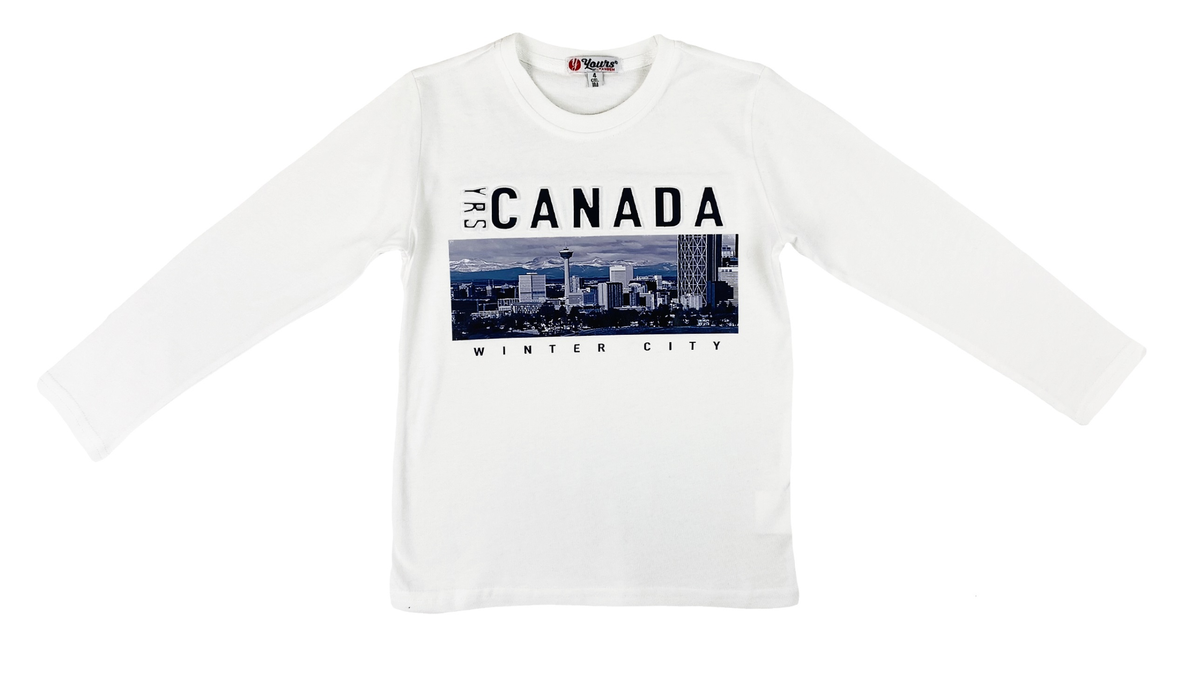 T-Shirt M.l. Yours Baby Bambino 100% Co - Ay2300