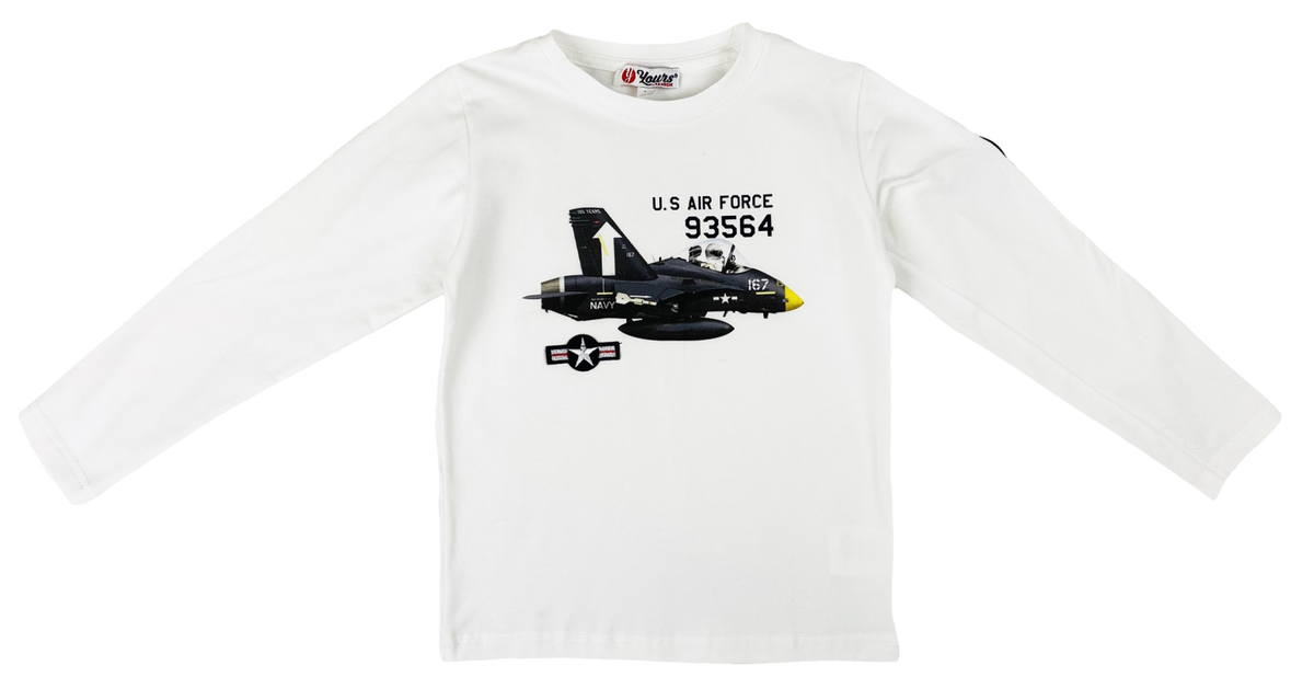 T-Shirt M.l. Yours Baby Bambino 100% Co - Ay2264