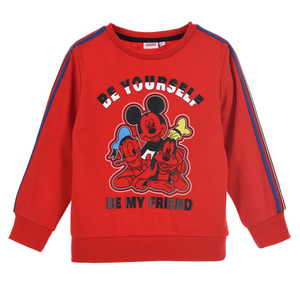 Maglione Mickey Mouse DISNEY Topolino Maglietta Bambino Sun City - Hu1230rosso