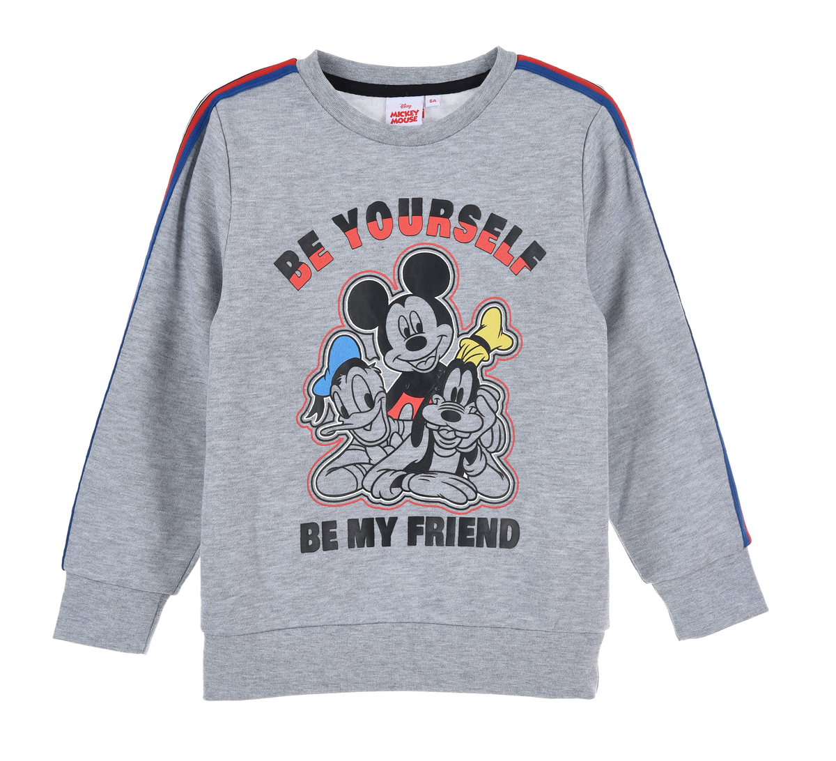 Maglione Mickey Mouse DISNEY Topolino Maglietta Bambino Sun City - Hu1230grigio