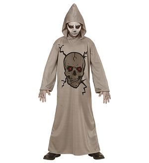 Costume Vestito Abito Travestimento Carnevale Halloween Skull Master Teschio Bambino - 0029