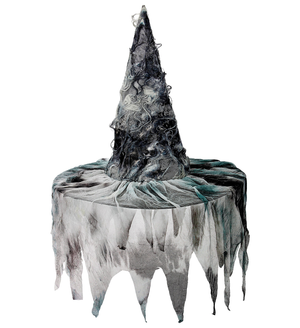Cappello Strega Spaventoso Accessori Carnevale Halloween - 09563