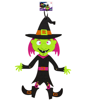 Decorazione Strega 53 CM Festa Halloween Accessori - 51944