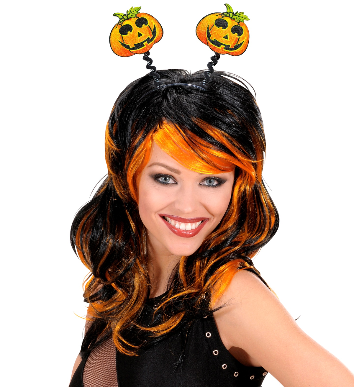 Cerchietto Zucca Riflettente Accessori Carnevale Halloween - 5323z
