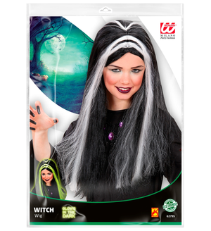Parrucca Strega Accessori per Abito Vestito Travestimento Halloween - 6279s