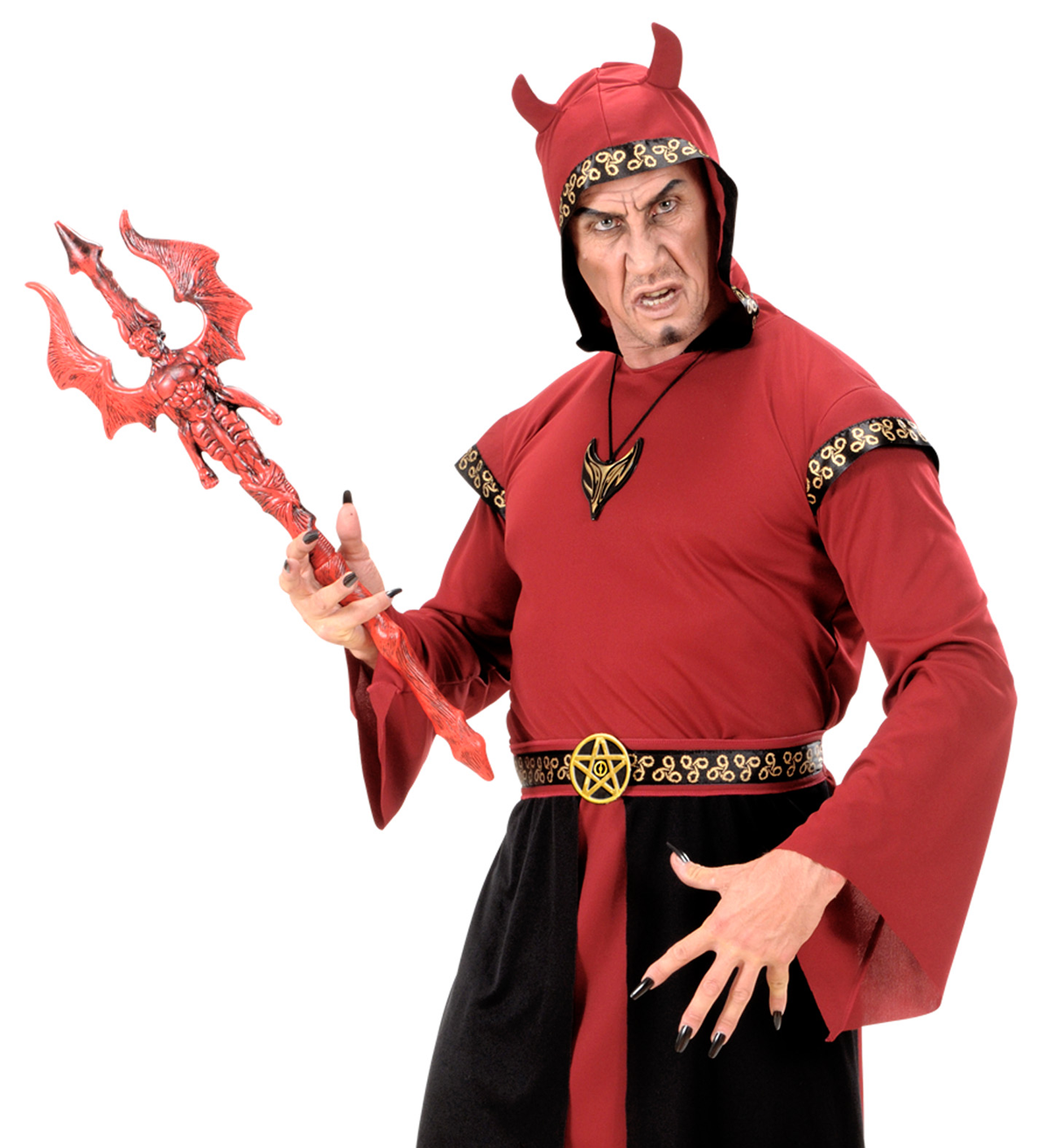 Tridente Diavolo - 68 CM - Accessori per Abito Vestito Travestimento Carnevale Halloween - 6976d