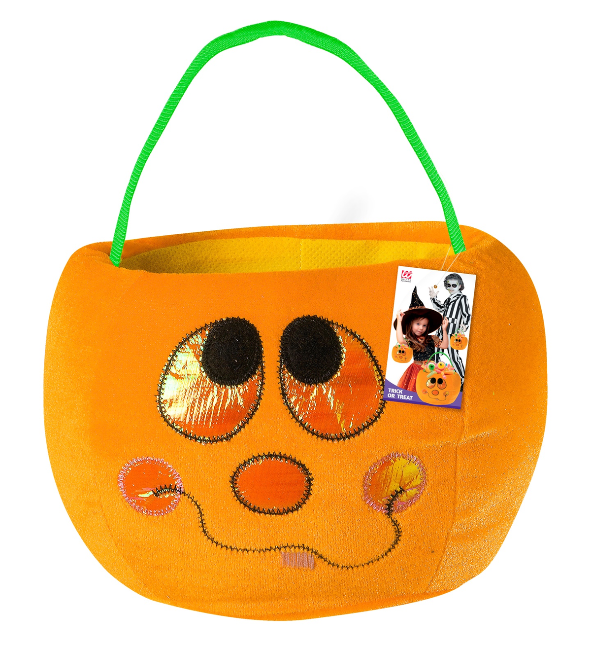 Borsetta Dolcetto O Scherzetto Zucca Accessori Halloween Carnevale Bambina - 7759f