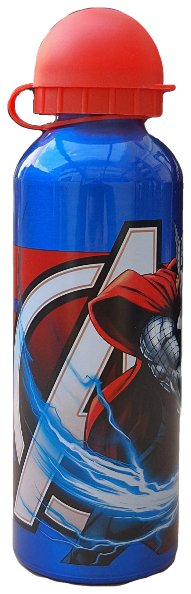 Borraccia in Alluminio Avengers MARVEL Thor con Beccuccio e Coperchio 500 Ml - Av50002/r