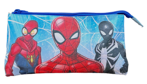 Tombolino Spiderman MARVEL 3 Scomparti Astuccio Portacolori - Sp30007