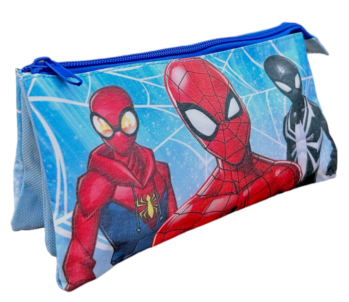 Tombolino Spiderman MARVEL 3 Scomparti Astuccio Portacolori - Sp30007