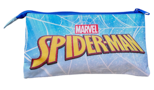 Tombolino Spiderman MARVEL 3 Scomparti Astuccio Portacolori - Sp30007