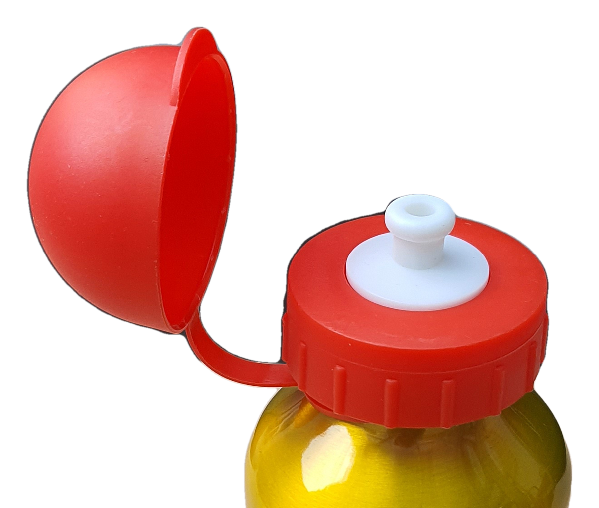 Borraccia in Alluminio Mickey Mouse DISNEY Topolino con Beccuccio e Coperchio 500 Ml - Mi50002/r