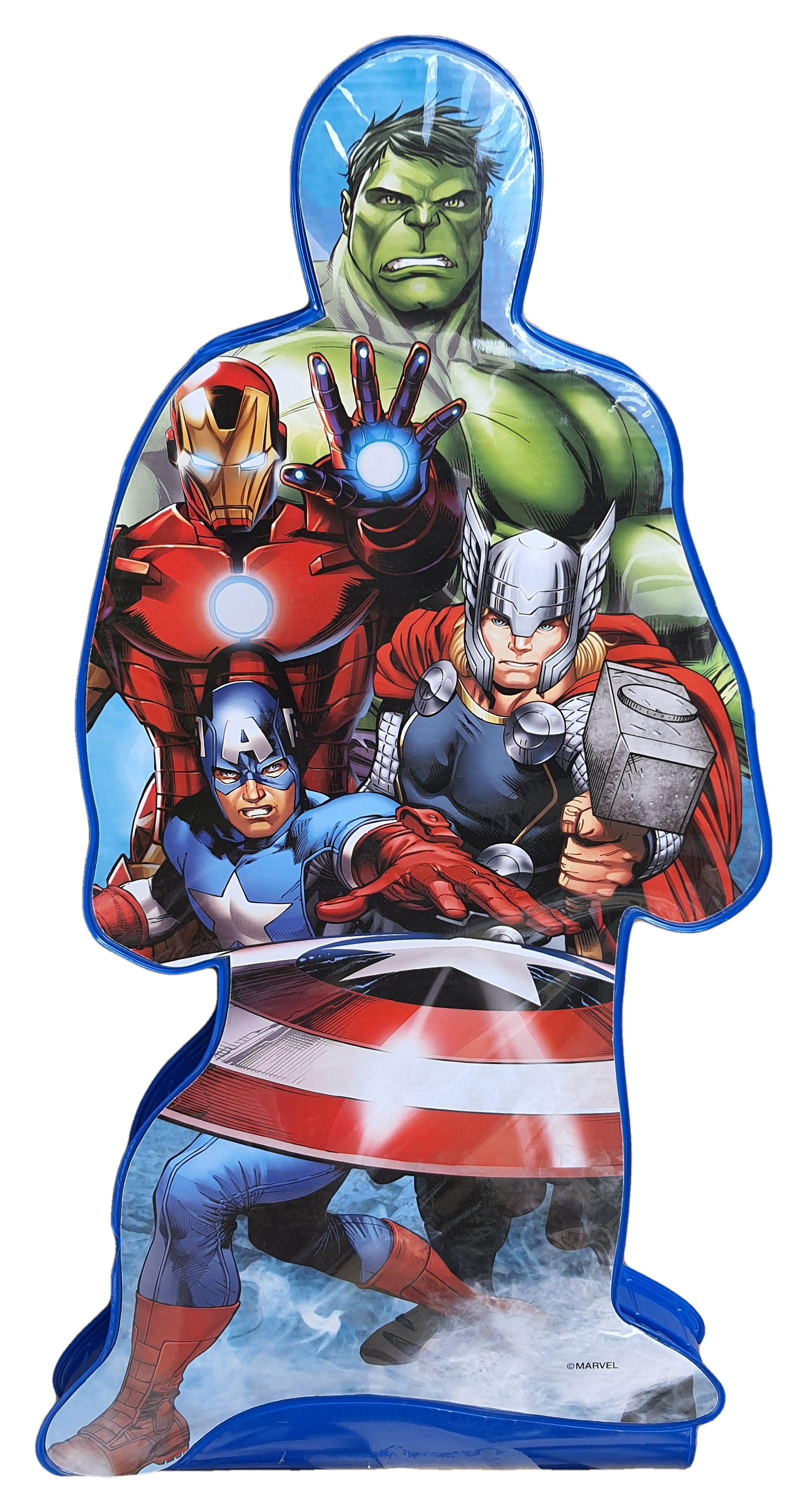 Colori Maxi Set Sagomato Avengers MARVEL 56 Pezzi Bambino - Av0584