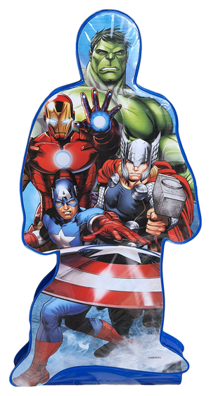 Colori Maxi Set Sagomato Avengers MARVEL 56 Pezzi Bambino - Av0584